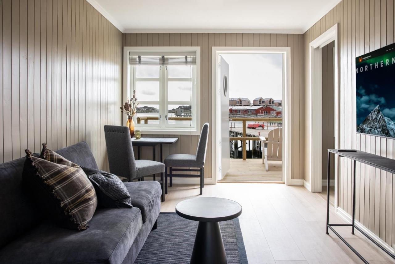Solsiden Brygge Rorbuer Hotel Ballstad Kültér fotó