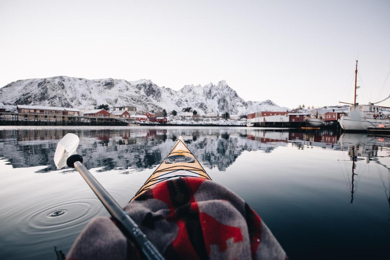 Solsiden Brygge Rorbuer Hotel Ballstad Kültér fotó
