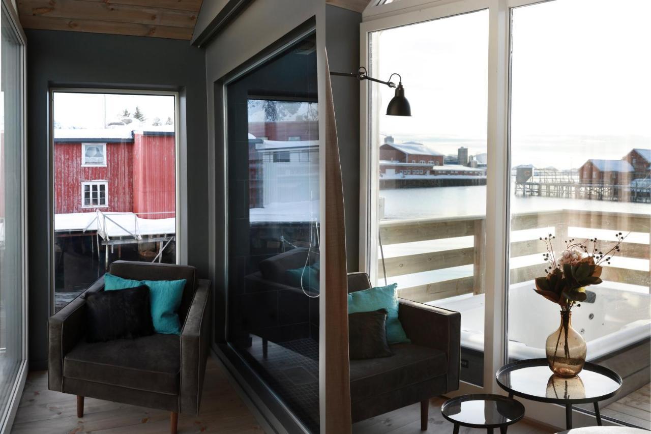 Solsiden Brygge Rorbuer Hotel Ballstad Kültér fotó